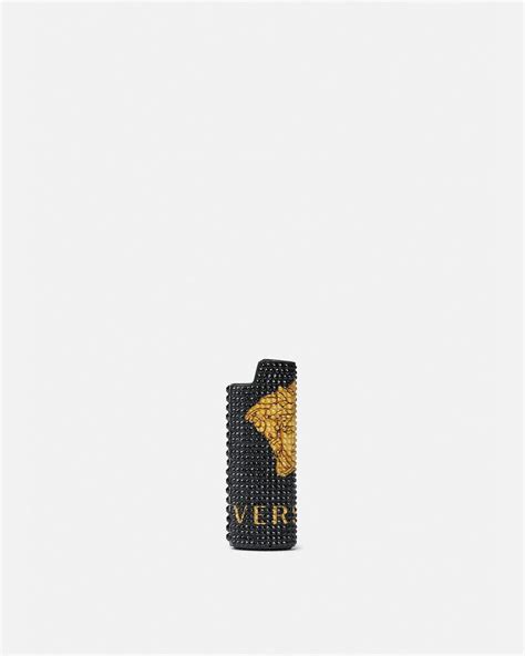 Versace Crystal Medusa Lighter Holder on SALE 